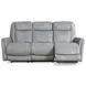 Linus Hudson Grey Zero Gravity 83" Power Reclining Sofa
