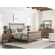 Pinecrest Bark 6 Drawer Glenwood Dresser with Rectangular Mirror