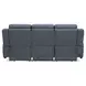 Maveric Bette Lapis 91" Zero Gravity Triple Power Reclining Sofa with Drop Down Table and USB Charging