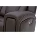 Maveric Bette Coffee 79" Zero Gravity Triple Power Reclining Loveseat with Console and USB Charging