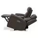 Maveric Bette Coffee 79" Zero Gravity Triple Power Reclining Loveseat with Console and USB Charging