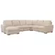 Live Beautifully Beige Performance Fabric 5 Piece Modular Power Reclining Optimus Sectional with Power Headrest