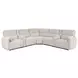Modesto Buttercream 7 Piece Modular Power Reclining Sectional With Adjustable Power Headrests