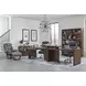 Monarch Ice Swivel Recliner with Ottoman