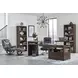 Monarch Ice Swivel Recliner with Ottoman