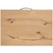 Laramie Honey Wheat 1 Drawer Open Nightstand with USB Charging
