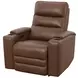 Nexus Autumn Umber Leather Zero Gravity Power Recliner