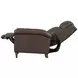 Northfield Walnut Whirl Leather Recliner
