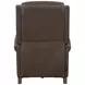 Northfield Walnut Whirl Leather Recliner