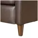 Northfield Walnut Whirl Leather Power Recliner