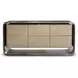Lomond Tarnished Nickel 6 Drawer Dresser