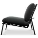 Salma Speckled Charcoal Upholstered Outdoor Accent Chair