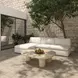 Miles White Outdoor 65" Chaise
