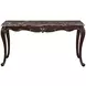 Constantine Cherry Rectangular Marble Top Occasional Table Set
