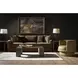 Modern Black Nickel Outdoor Eclipse Occasional Table Set