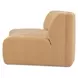 Naomi Golden Yellow Concave 81" Sofa