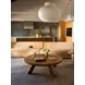 Naomi Golden Yellow Concave 81" Sofa