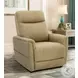 Montclair Jumbo Sand Performance Fabric Power Lift Recliner with Power Headrest And Lumbar