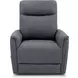 Montclair Jumbo Slate Performance Fabric Power Lift Recliner with Power Lumbar and 3 Zone Heat