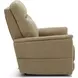 Montclair Jumbo Sand Performance Fabric Power Lift Recliner with Power Lumbar and 3 Zone Heat