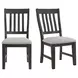 Johnshaven Light Gray Upholstered Dining Side Chair Set of 2