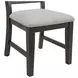 Johnshaven Light Gray Upholstered Dining Side Chair Set of 2