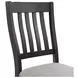 Johnshaven Light Gray Upholstered Dining Side Chair Set of 2