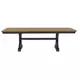 Johnshaven Espresso and Brown Extendable Dining Room Set