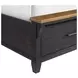 Johnshaven Espresso and Brown King Storage Panel Bed