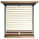 Johnshaven Espresso and Brown King Storage Panel Bed