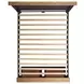 Johnshaven Espresso and Brown Queen Storage Panel Bed
