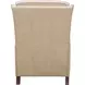 Moore Cashmere Stone Leather Push Thru The Arms Recliner