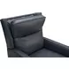 Moore Santa Fe Ocean Leather Power Recliner with Power Headrest and USB Charging