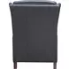 Moore Santa Fe Ocean Leather Power Recliner with Power Headrest and USB Charging