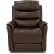 Mooresville Sorrento Coffee Leather Zero Gravity Triple Power Recliner with Power Lumbar and USB Charging