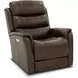 Mooresville Sorrento Coffee Leather Zero Gravity Triple Power Recliner with Power Lumbar and USB Charging