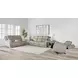 Penfield Frappe Zero Gravity 80" Power Reclining Console Loveseat With Heat And Massage