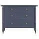 Haven Navy Masterpiece 3 Drawer Bachelor's Chest