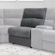 Polaris Bizmark Grey 7 Piece Modular Power Reclining Sectional