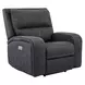 Polaris Slate Performance Fabric Power Recliner