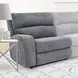 Polaris Bizmark Gray Performance Fabric Sectional