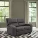 Nova Slate Performance Fabric Power Reclining Loveseat
