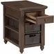 Oliver Brown Rectangular Chairside Table