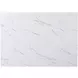 Taylor Beige and White 60" Rectangular Marble Top Counter Height Dining Table