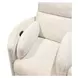 Radius Angora Linen Manual Swivel Recliner