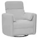 Radius Angora Linen Manual Swivel Recliner