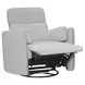 Radius Angora Linen Manual Swivel Recliner