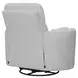 Radius Angora Linen Manual Swivel Recliner
