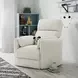 Radius Mega Ivory Power Glider Recliner