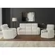 Radius Mega Ivory Power Glider Recliner